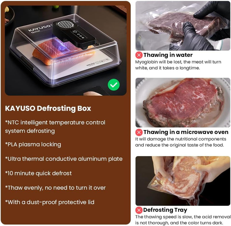 Defrosting Tray for Frozen Meat