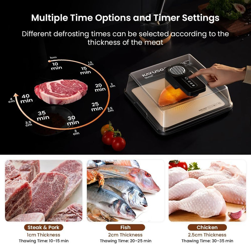 Defrosting Tray for Frozen Meat
